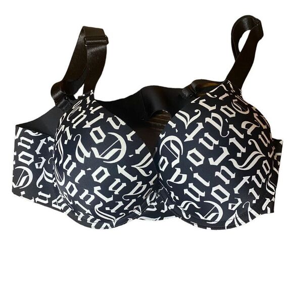 Juicy Couture Padded Push Up Log Bra Size 36C Option To Cross back Or Regular - Picture 1 of 9